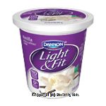 Yoplait Light & Fit Yogurt Vanilla Nonfat Center Front Picture