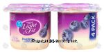 Dannon Light & Fit blueberry flavored nonfat yogurt, 5.3-oz. Center Front Picture