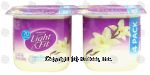 Dannon Light & Fit vanilla flavor nonfat yogurt, 5.3-oz. Center Front Picture