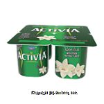 Activia  lowfat yogurt, vanilla, helps naturally regulate your digestive system Center Front Picture