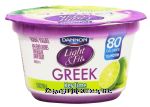 Dannon Light & Fit nonfat greek yogurt, key lime Center Front Picture