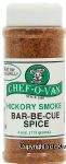 Chef-O-Van  hickory smoke bar-be-cue spice Center Front Picture