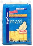 Top Care maxi pads, overnight with flexi-wings Center Front Picture