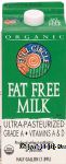 Full Circle  fat free milk, organic, ultra-pasteurized, grade A Center Front Picture