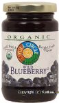 Full Circle Organic wild blueberry fruit spread Center Front Picture