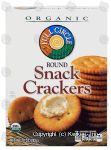 Organic Creamery Full Circle round snack crackers Center Front Picture