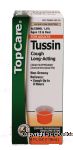 Top Care  relieves cough up to 8 hours, alcohol 1.4%, ages 12 & over Center Front Picture