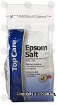 Top Care  epsom salt, magnesium sulfate usp, soaking aid for minor sprains and bruises Center Front Picture