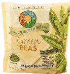 Full Circle Organic green peas, steams in bag Center Front Picture