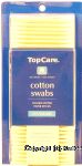 Top Care  cotton swabs, double-tipped paper sticks Center Front Picture