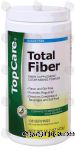 Top Care Total Fiber fiber supplement clear mixing powder, 136 servings, sugar free Center Front Picture