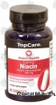 Top Care Heart Health flush free niacin, inositol hexanicotinate, 500 mg, capsules Center Front Picture