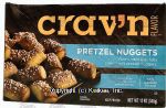 Crav'n  pretzel nuggets, frozen box Center Front Picture