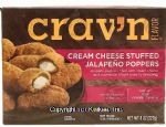 Crav'n  cream cheese stuffed jalaeno poppers Center Front Picture