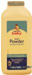 Top Care  cornstarch baby powder, absorbs moisture Center Front Picture