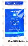 Top Care  cotton balls, triple size Center Front Picture