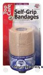 Top Care  self-grip bandages, 4in roll, beige, 4 in x 70 in Center Front Picture