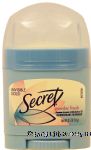 Secret  invisible antiperspirant/deodorant solid, powder fresh, travel size Center Front Picture