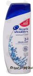 Head & Shoulders Classic Clean 2 in 1 pyrithione zinc dandruff shampoo + conditioner Center Front Picture