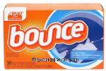 Bounce  fabric softener dryer sheets, fresh linen scent Center Front Picture