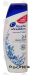 Head & Shoulders Classic Clean 2 in 1 pyrithione zinc dandruff shampoo + conditioner Center Front Picture