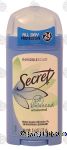 Secret PH balanced unscented antiperspirant/deodorant invisible solid Center Front Picture