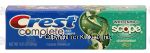 Crest complete multi-benefit flouride toothpaste, whitening + scope, minty fresh striped Center Front Picture