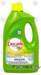 Cascade  liquid dishwasher detergent with the power of clorox, lemon scent Center Front Picture