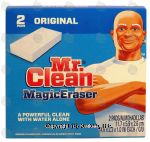 Mr. Clean Magic Eraser original household cleaning pads Center Front Picture