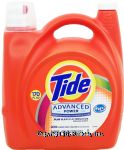 Tide Advanced Power liquid laundry detergent plus bleach alternative, original scent, h-e, 81 loads Center Front Picture