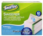 Swiffer Sweeper wet mopping refill clothes, open window fresh scent Center Front Picture