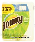 Bounty  paper towel rolls, 74 2-ply sheets, select-a-size Center Front Picture