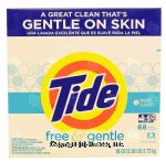 Tide free & gentle laundry detergent powder, 68 loads Center Front Picture