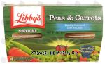 Libby's  peas & carrots lightly seasoned with sea salt, 4-oz. plastic cups Center Front Picture