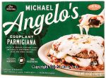 Michael Angelo's  eggplant parmigiana, frozen box Center Front Picture