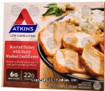 Atkins  roasted turkey with garlic mashed cauliflower, frozen box Center Front Picture