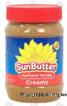 Sun Butter  sunflower spread, creamy Center Front Picture