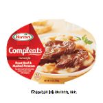 Hormel Compleats Microwave Bowls Roast Beef & Gravy w/Mashed Potatoes Center Front Picture