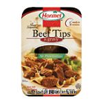 Hormel Fully Cooked Entree Beef Tips w/Gravy Center Front Picture