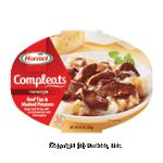 Hormel Compleats Microwave Bowls Beef Steak Tips w/Mashed Potatoes & Gravy Center Front Picture