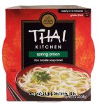 Thai Kitchen  spring onion rice noodle soup bowl Center Front Picture