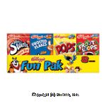 Kellogg's Cereal Cereal Fun Pack Center Front Picture