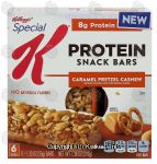 Kellogg's Special K caramel pretzel cashew protein snack bars, 6-count Center Front Picture