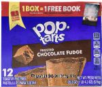 Pop tarts  frosted choclate fudge toaster pastries, 12 pastries, box Center Front Picture