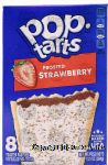 Pop tarts  frosted strawberry toaster pastries, 8 pastries, box Center Front Picture