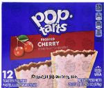 Pop tarts  frosted cherry toaster pastries, 12 pastries, box Center Front Picture