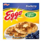 Kellogg's Eggo blueberry waffles, 24 count Center Front Picture