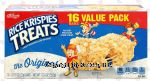 Kellogg's Rice Krispies Treats the original, crispy marshmallow squares Center Front Picture