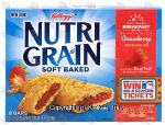 Kellogg's Nutri-Grain soft baked strawberry breakfast bars Center Front Picture