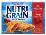 Kellogg's Nutri-Grain soft baked cherry breakfast bars, 8-bars Center Front Picture